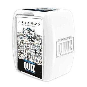 Friends TV Show Quiz Game Top Trumps Game Quiz , Brand New Fun Card Game, 500 Qs